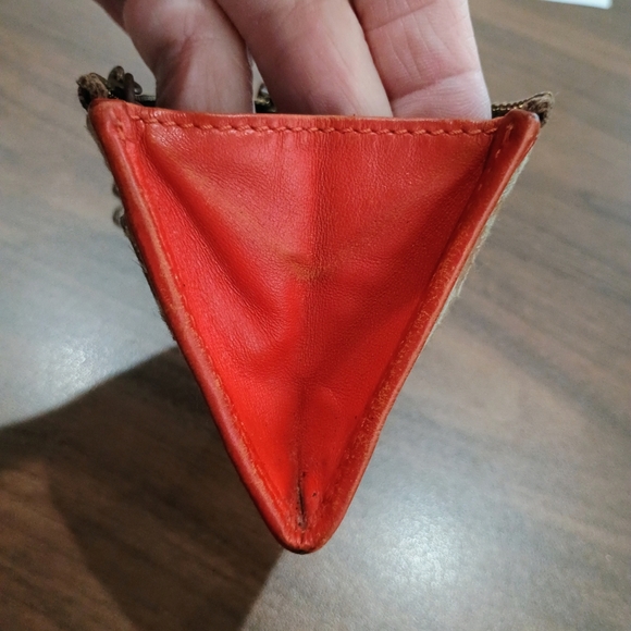 PROJECT Coach Brown and Red Card Holder - Picture 4 of 5